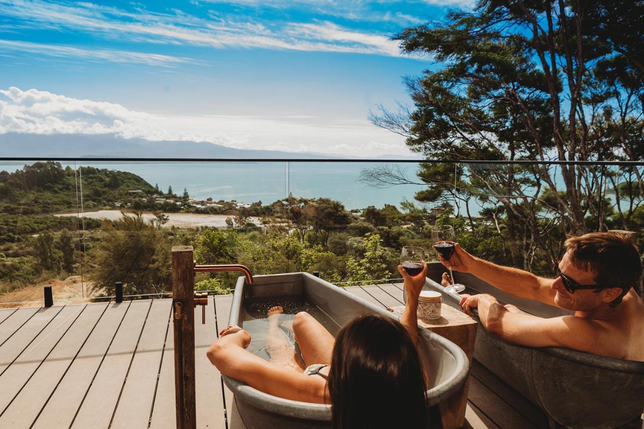 Hotel Drift Off Grid Luxury Eco Glamping Tarakohe Exteriér fotografie